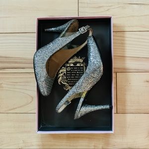 Juicy Couture sparkly heels